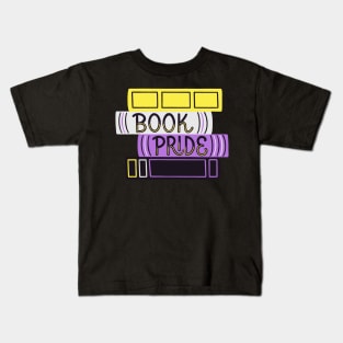 Nonbinary Book Pride Kids T-Shirt